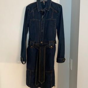 Free People denim coat